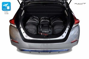 NISSAN LEAF ELECTRIC 2017+ TORBY DO BAGAŻNIKA 4 SZT