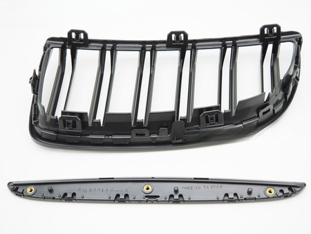 Grill (nerki) do BMW E90 E91 05-08 matt black