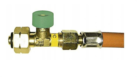 Wąż gazowy 450 mm do reduktora gazu G12 Truma