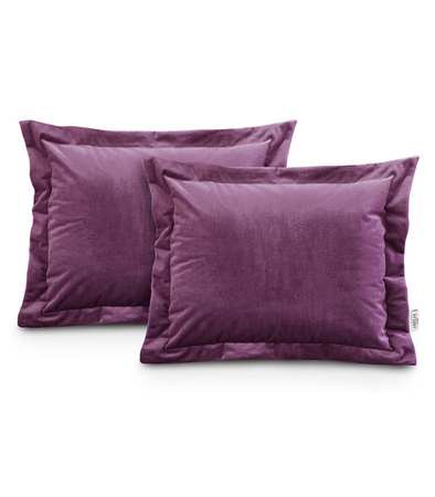 POSZEWKA DEKORACYJNA 2 SZT 50 x70 CM POKROWIEC MIĘKKI GŁADKI MODNY STYLOWY GLAMOUR VELVET