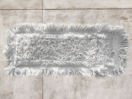 WKŁAD DO MOPA PŁASKIEGO NAKŁADKA PROFESJONALNA KIESZENIOWA CHŁONNA WYMIENNA ZAKŁADKA DŁUGIE WŁOSIE 100% BAWEŁNA DO CZYSZCZENIA MYCIA PODŁÓG