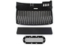 GRILL AUDI A4 B7 RS-STYLE SILVER-BLACK (04-08)