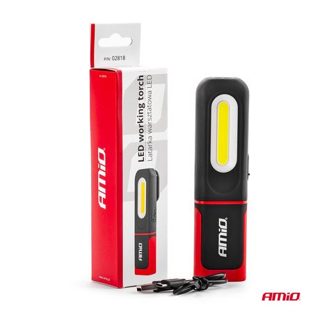 Latarka inspekcyjna lampa LED WT08 AMIO-02818