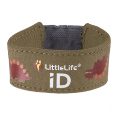 Neoprenowa opaska informacyjna ID LittleLife Dinozaur