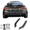 TYLNE SPLITERY ZDERZAKA BMW 4 G22 2020- GLOSS BLAC