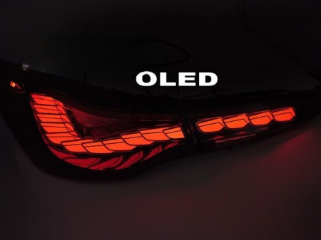 Lampy tylne diodowe LED Smoke BMW G22 G23 (od 2020) | Dynamiczny kierunkowskaz,