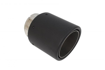 Końcówka tłumika 89mm wejście 63mm Carbon Mat