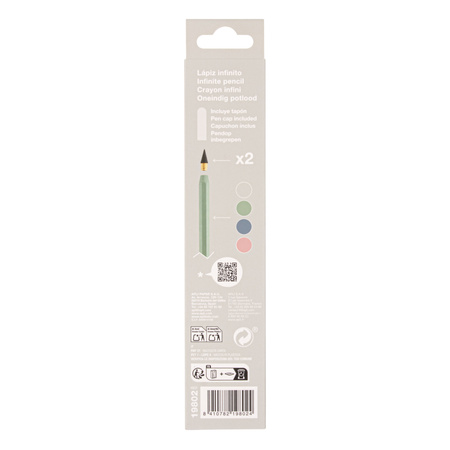 Wieczny ołówek HB Apli Kids - Grey