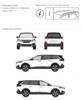 Bagażnik dachowy belki Peugeot 5008 5d II
