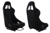 Fotel sportowy SIGMA Welur Black