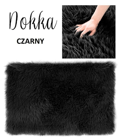 DYWAN DOKKA 75 X 120 CM PROSTOKĄTNY MIĘKKI GRUBY DO SALONU SYPIALNI