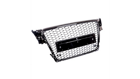 Grill sportowy Gloss Black  AUDI A4 B8 (8K) Sedan Avant przed liftem 2008-2012