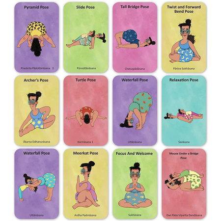 Karty Doda Yoga The Purple Cow - Rodzice i Dzieci wer. ang