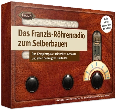 Radio lampowe Franzis do samodzielnego zbudowania
