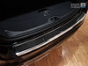 Nakładka na zderzak tylny do Volvo XC60 Carbon+Stal