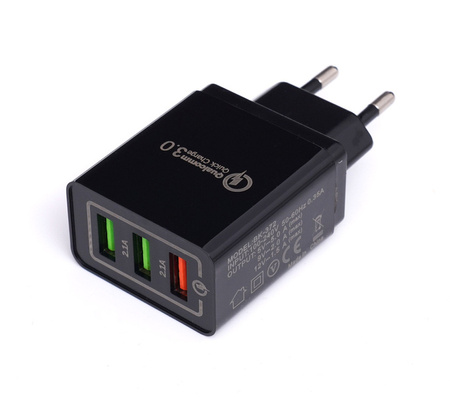 Ładowarka sieciowa QUICK CHARGE 3.0 KD1236