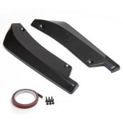 Uniwersalne lotki dokładki tylnego zderzaka Black 38,5CM