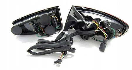 Lampy diodowe Audi A4 B8 12-15 sedan black dts
