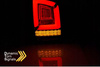 Lampy diodowe vw t5 10-15 red smoke full led dts