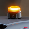 Bezprzewodowa lampa ostrzegawcza kogut LED z pilotem R65 R10 12V 24V AMIO-03932