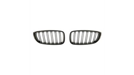 Grill sportowy podwójne żeberka Matt Black BMW 3 F34 2013-2020