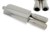 Tłumik Końcowy TurboWorks 2x76mm wejście 63,5mm