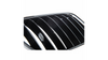 Grill sportowy pojedyncze żeberka Gloss Czarny BMW X1 E84 2009-2015