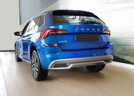 Nakładka na zderzak tylny Skoda Kamiq (Stal czarna)