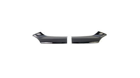 Dokładki przedniego zderzaka Gloss Black BMW 2 F22 F23 2012-2020 Performance Style