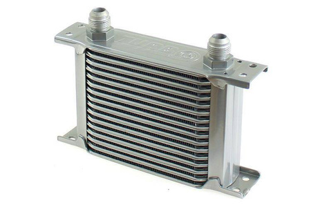 Chłodnica Oleju TurboWorks Slim Line 16-rzędowa 140x125x50 AN8 silver
