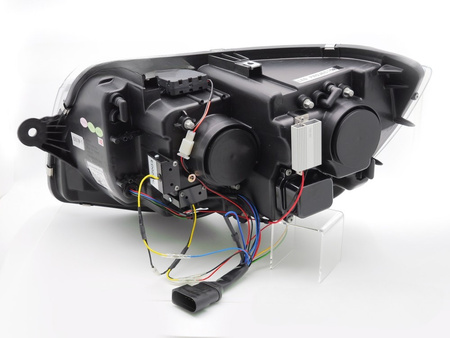 Reflektory lampy przednie VW T6 15-19 TUBE LIGHT CHROM DRL