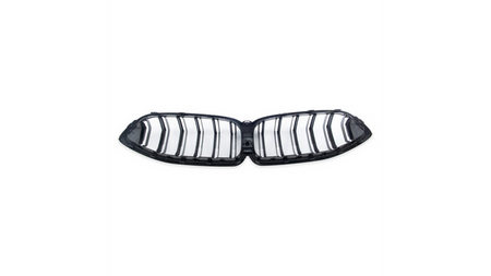 Grill sportowy podwójne żeberka Gloss Black BMW 8 G15 F92 G14 G16 Gran 2018-2021