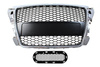 GRILL AUDI A3 8P RS-STYLE CHROME-BLACK (07-12)