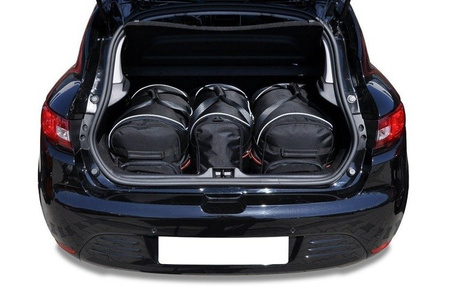 RENAULT CLIO 2012+ TORBY DO BAGAŻNIKA 3 SZT