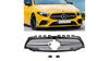 Grill sportowy Matt Silver A-Type MERCEDES A-Class V177 W177 2018-obecnie