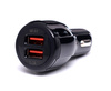 Ładowarka samochodowa  QUICK CHARGE 2 porty USB KD1235