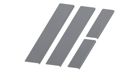 Progi Long Line Toyota Yaris II FL Hatchback 5 2009-2011 - Mat