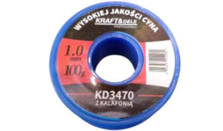 CYNA Z KALOFONIĄ 1MM 100G KD3470