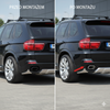 KOŃCÓWKA TŁUMIKA BMW X5 E70, 2 SZT 1 KPL