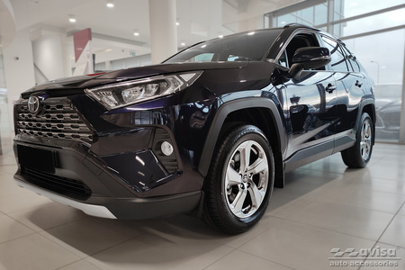 Nakładka na zderzak tylny Toyota RAV4 5 (Czarna)