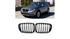 Grill sportowy pojedyncze żeberka Gloss Black BMW X3 F25 przed liftem 2010-2014