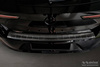 Nakładka na zderzak tylny Opel Astra 6 L Hatchback (Czarna)
