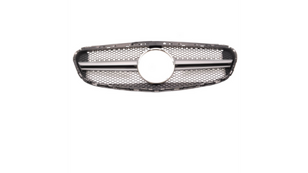 Grill sportowy Silver A-Type MERCEDES E-Class W212 S212 Facelift 2013-2016