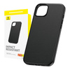 Etui na telefon iPhone15 Pro Baseus Fauxther Series (Czarny)