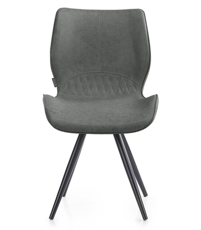 KRZESŁO HORSAL TAPICEROWANE SALON NOWOCZESNY DESIGN FOTEL WELUR JADALNIA