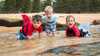 Płetwa rekina do nauki pływania Blue SWIMFIN 