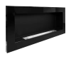 Biokominek wiszący 900x400 czarny połysk