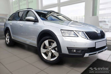 Nakładka na zderzak tylny Skoda Octavia 3 Scout
