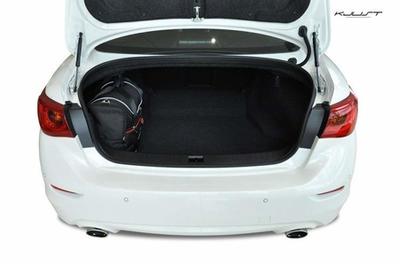 INFINITI Q50 2013-2017 TORBY DO BAGAŻNIKA 4 SZT