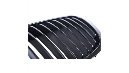 Grill sportowy pojedyncze żeberka Gloss Black BMW 3 E46 przed liftem 1999-2003